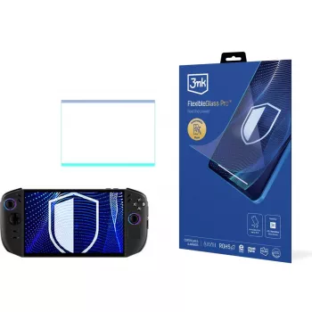 3MK PROTECTION FlexibleGlass Pro ekraanikaitse Lenovo Legion Go 8,8 tollile, hübriidklaas, 7H kõvadus, 0,3 mm, läbipaistev