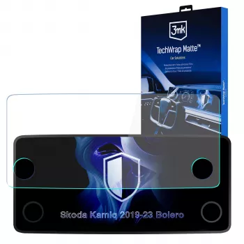 3MK PROTECTION Skoda Kamiq Bolero 2019-23 - 3mk TechWrap Matte Center Display Screen Protector