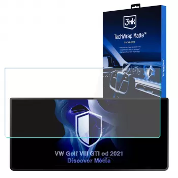 3MK PROTECTION VW Golf VIII GTI 2021- - 3mk TechWrap Matt keskekraanikaitse