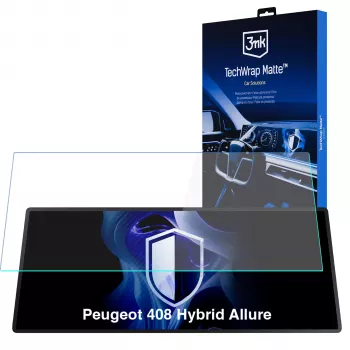 3MK PROTECTION Peugeot 408 Hybrid Allure - 3mk TechWrap Matt keskekraanikaitse