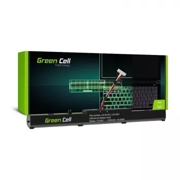 Green Cell GREENCELL Aku Asus A41N1501 jaoks - Li-Polymer 15.2V 4000mAh 60.8Wh 4 elementi Must