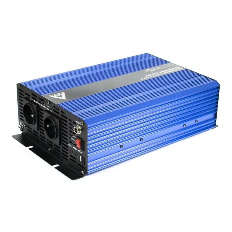 AZO Digital 12 VDC / 230 VAC puhas siinuslaine inverter 3000W IPS-3000S