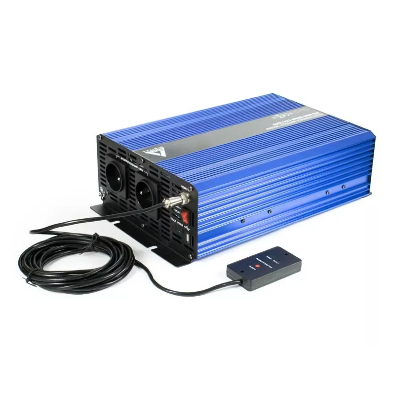 AZO Digital 12 VDC / 230 VAC puhas siinuslaine inverter 3000W IPS-3000S