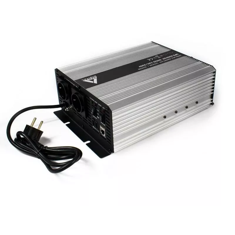 AZO DIGITAL Katkematu toiteallikas (UPS + AVR) 12V UPS-2000SR 2000VA 1400W Line-Interactive