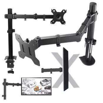 MOZOS MS02 lauahoidja monitorile 10-29 inch must
