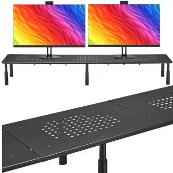 MOZOS SPM2 kahe monitori alus 1000x230x120 mm must