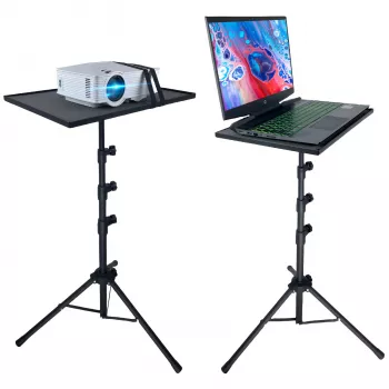 MOZOS PL2 Universaalne statiivialus projektorile, sülearvutile, tahvelarvutile, must, 70-120 cm, 10 kg