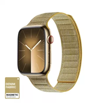 Crong Melange Magnetiline Rihm Apple Watch 38/40/41/42 mm (Yellow Melange)