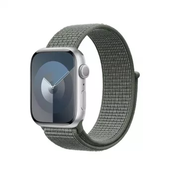 Crong Nylon Sport Band for Apple Watch 38/40/41/42 mm (Military Green)