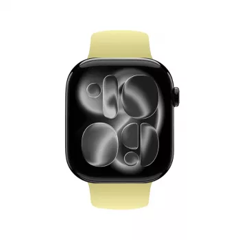 Crong Liquid - Rihm Apple Watch 38/40/41/42mm (Õlgkollane)