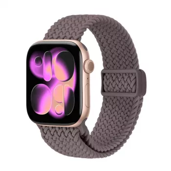 Crong Wave Band Punutud Nailonist Rihm Apple Watch 38/40/41/42 mm Pruun