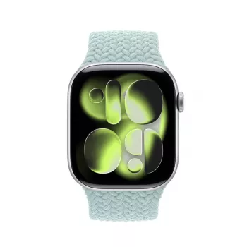 Crong Wave Band Punutud Solo Loop Apple Watch 44/45/46/49 mm (Mint)