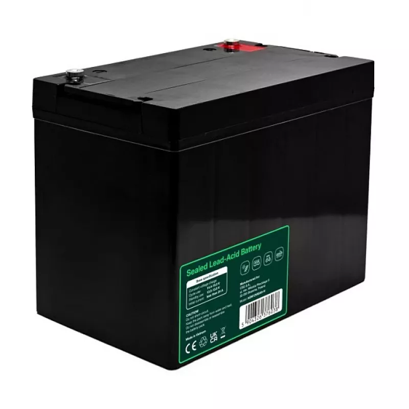GREEN CELL Greencell AGM VRLA 12V 80Ah Hooldusvaba Aku UPS-ile, Kaaludele, Haagissuvilale (260x168x216mm)