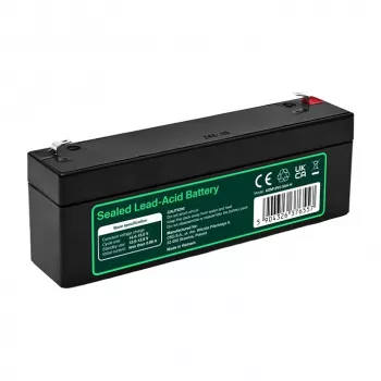 Greencell AGM VRLA 12V 2.5Ah Hooldusvaba Aku Kassasüsteemidele, Mänguasjadele (178x36x66mm)