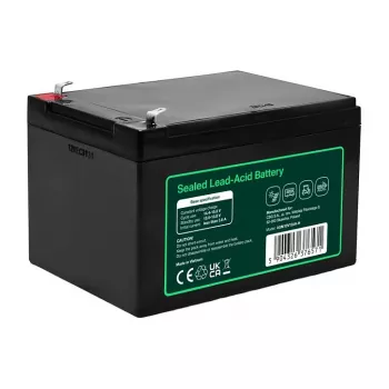 Greencell AGM VRLA 12V 12Ah hooldusvaba aku kassaaparaatidele, mänguasjadele, kaameratele (151x98.5x95mm)