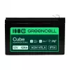 Greencell AGM VRLA 12V 12Ah hooldusvaba aku kassaaparaatidele, mänguasjadele, kaameratele (151x98.5x95mm)