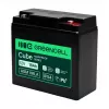 Greencell AGM VRLA 12V 18Ah hooldusvaba aku kassaaparaatidele, mänguasjadele, kaameratele (181x77x167mm)
