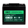 Greencell AGM VRLA 12V 18Ah hooldusvaba aku kassaaparaatidele, mänguasjadele, kaameratele (181x77x167mm)