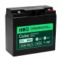 Greencell AGM VRLA 12V 18Ah hooldusvaba aku kassaaparaatidele, mänguasjadele, kaameratele (181x77x167mm)
