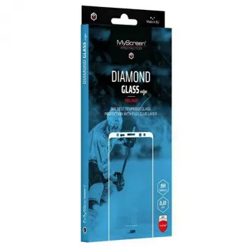 MyScreen Diamond Glass Edge Screen Protector for Apple iPhone 15 Pro - Must