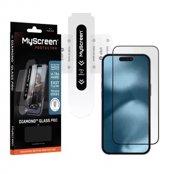 MyScreen Diamond Glass Pro karastatud klaasist ekraanikaitse Apple iPhone 17e jaoks