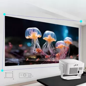 Zenwire PrimeView IMC460 Pro Mini Projektor Kaasaskantav Android 14 WiFi