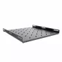 RACKTEL RL-P800S 1U 19-tolline fikseeritud riiul 800 mm sügavus 80 kg kandevõime must