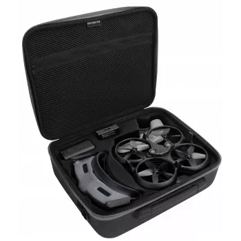SUNNYLIFE Kõva kestaga kandekott DJI Avata, Goggles 2 ja kontrolleri jaoks - Must