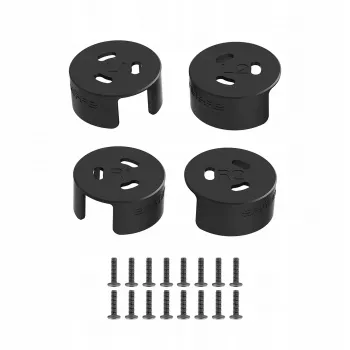 SUNNYLIFE 4x Mootorikaitsed DJI Avata droonile - Must ABS plastikust komplekt AT-MD475-D