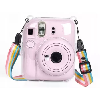 LOVEINSTANT Kaitsekate Fujifilm Instax Mini 12 jaoks - Läbipaistev