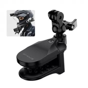 PULUZ Mootorratta Kiivri Lõuakinnitus GoPro Hero 12 11 Mini 10 9 8 7 6 5 4 3+ Max jaoks - PU927B