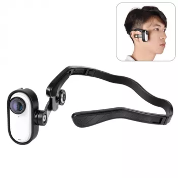PULUZ Magnetic Head Strap Mount for Insta360 GO 3 / GO 3S - Black PU974B