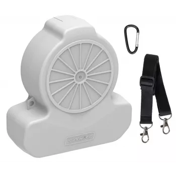 SUNNYLIFE Kõva Kestaga Kandekott DJI Flip Droonile Rihmaga, Hall, FP-SN953-GY