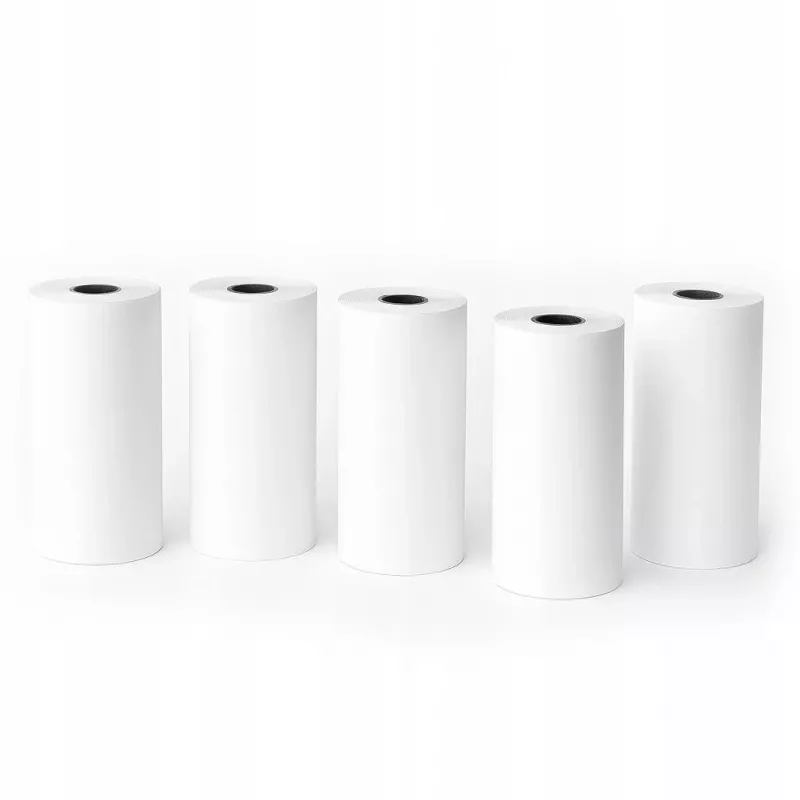 LOVEINSTANT valged isekleepuvad pabersildid 5x rull 3,5 m Love Instant X6 / S1 / Phomemo T02 / M02x jaoks