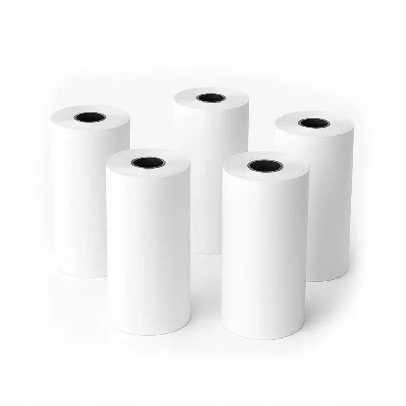 LOVEINSTANT valged isekleepuvad pabersildid 5x rull 3,5 m Love Instant X6 / S1 / Phomemo T02 / M02x jaoks