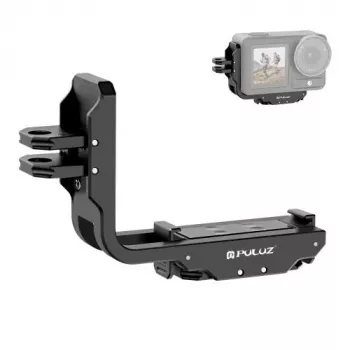 PULUZ PU768B puurraam DJI Osmo Action 5 Pro / 4 jaoks, horisontaalne ja vertikaalne