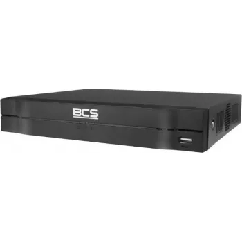 BCS 8-kanaliline 4K PoE võrguvideomakk NVR, 8 PoE-porti, H.265+, 1 SATA HDD pesa, BCS-L-NVR0801-4KE-8P(2L)