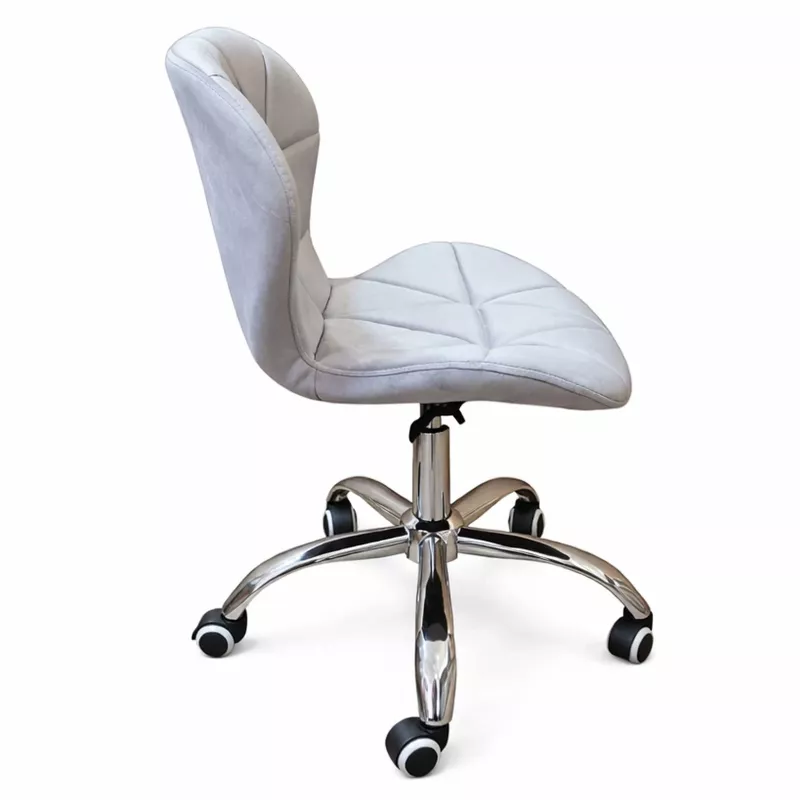 EXTRALINK kontoritool sametist helehall
