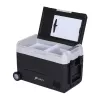 HCALORY D55M+ Autojahuti Bluetoothiga, 55L, Kompressor, -20°C kuni +20°C, DC 12V/24V, AC 100-240V, Must