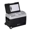 HCALORY D55M+ Autojahuti Bluetoothiga, 55L, Kompressor, -20°C kuni +20°C, DC 12V/24V, AC 100-240V, Must