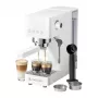 AMZCHEF CE-EM3131-WT Piston Coffee Maker (Valge) - 20 Bar Espressomasin auruvardaga