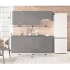 STOLKAR Cosmo Design ANIKA Graphite/Graphite 2.0 Köögimööbli Komplekt - 6 Tükki