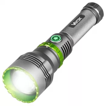 VAYOX VA0363 LED Taskulamp 1000 lm, Laetav, USB-C, Power Bank, Must