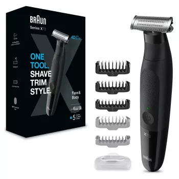 Braun Series XT3 XT3200 Trimmer - Juhtmeta - Must