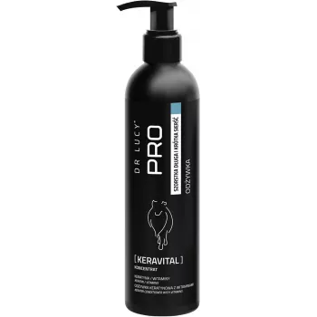 DR LUCY - PRO KERAVITAL 250 ML - KERATIINI JA VITAMIINIDE PALSAM KOERALE PIKA JA KAREDA KARVAGA