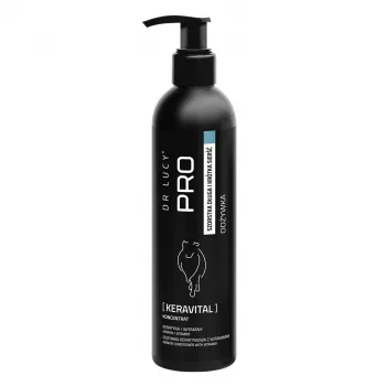 DR LUCY - PRO KERAVITAL 250 ML - KERATIINI JA VITAMIINIDE PALSAM KOERALE PIKA JA KAREDA KARVAGA