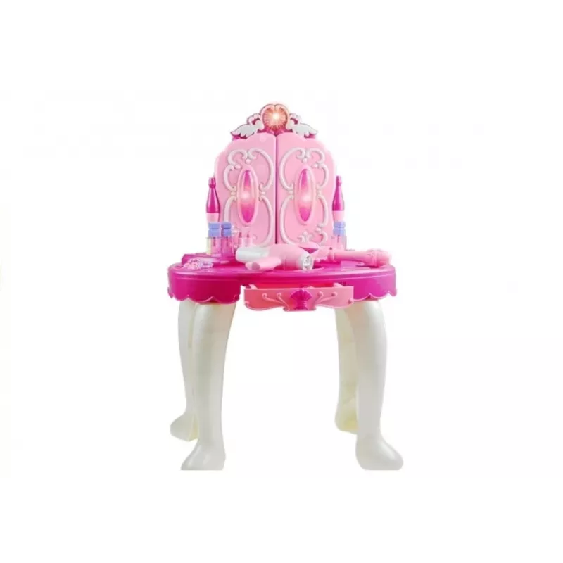 LEAN TOYS Dressing Table Light & Sounds Stool Mp3 Input Magic