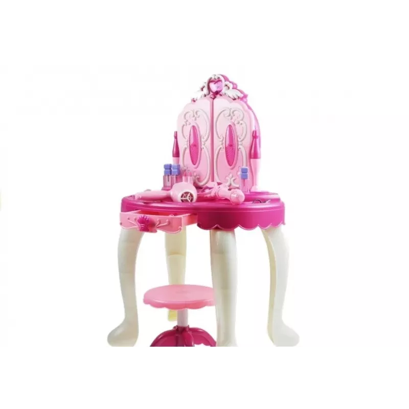 LEAN TOYS Dressing Table Light & Sounds Stool Mp3 Input Magic