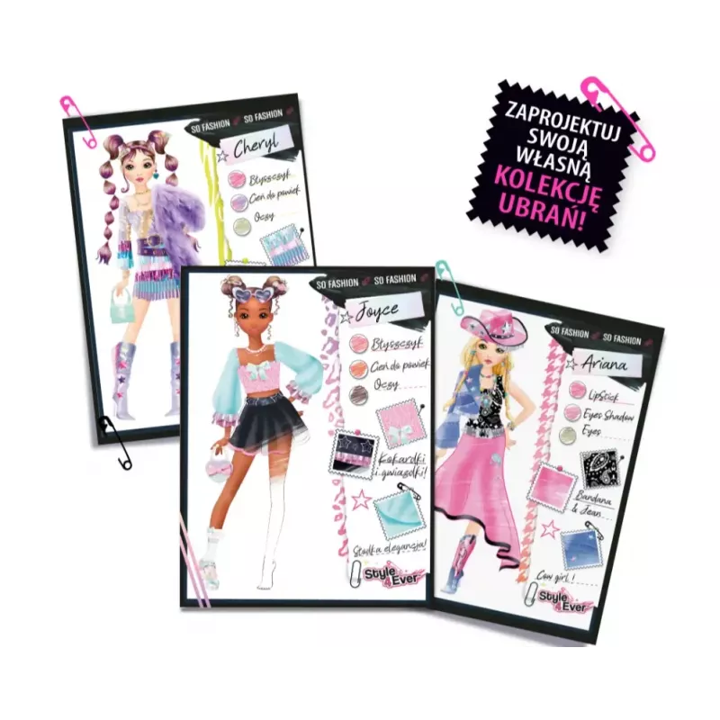 EPEE Fashion Design Creative Kit with LED Light Board - Projekt Moda