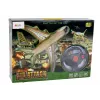 LEAN TOYS R/C Airplane Remote Controlled Military Camo Lights Remote Control